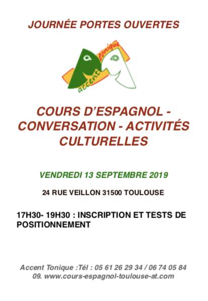 13-09: Journée porte ouverte, inscription et test